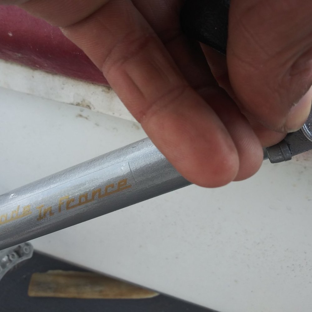 Custom Motobecane Racing Bicycle - Picture 5 of 6